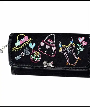 새상품 Think Bee! 장지갑 자수