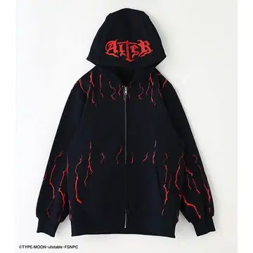 Fate/stay night 세이버 알타 지퍼 후드티 M 사이즈