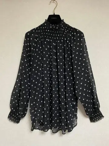 BEAUTY&YOUTH UNITED ARROWS 도트 블라우스 셔츠 긴팔