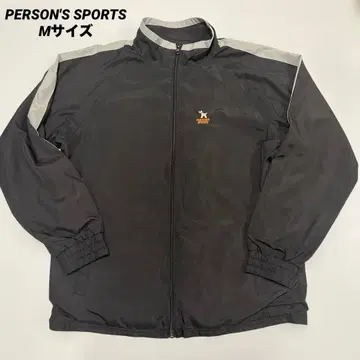 PERSON'S SPORTS 블랙 자켓 M 강아지 패턴