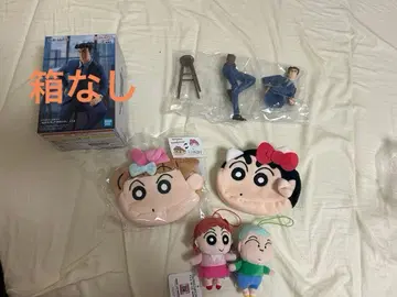 짱구는 못말려(크레용 신짱) 봉제 인형 피규어 세트 5점