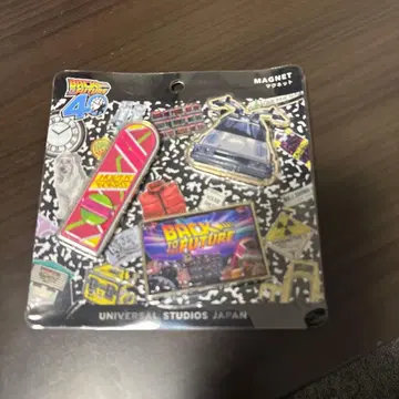 백 투 더 퓨처 마그넷 세트 USJ 40주년 기념