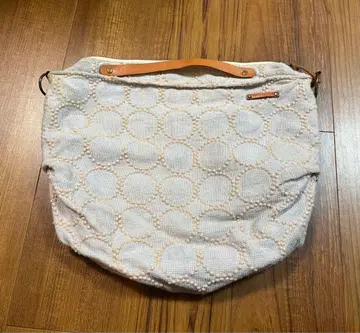 미나 페르호넨 탬버린 백 핸드메이드 옅은 스카이블루