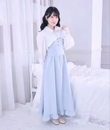 Pal elfy 원피스 + 셔츠 볼레로