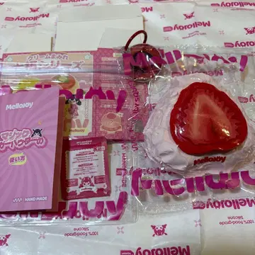[ 미사용 새상품 ] mellojoy 다이후쿠 딸기 스퀴즈