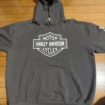 Harley-Davidson 그레이 후드티 XL