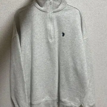 U.S. POLO ASSN. 하프 지퍼