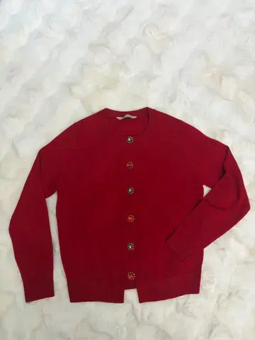 TORRAZZO DONNA 빨간색 가디건 비쥬 포함