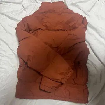 H&M 패딩 자켓 브라운 오렌지