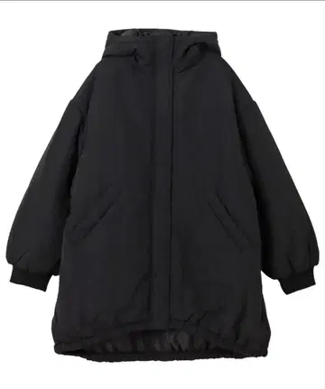 andme 오버 사이즈 후디 충전솜 다운 코트