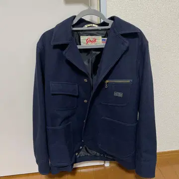Schott 네이비 자켓 M