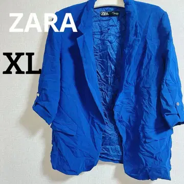 ZARA 테일러드 자켓 XL 블루