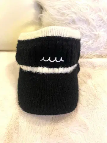 무타 MUTA 니트 모자 선바이저