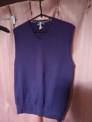 LIMITED EDITION 보라색x네이비 슬리브리스 베스트 소고 세이부