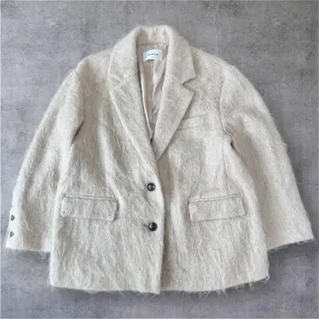 프레이 아이디 테일러드 오버 자켓 코트 베이지