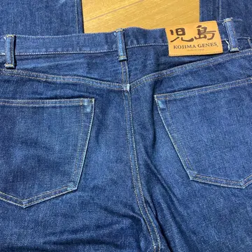 새상품급 코지마 진즈 스트레이트 데님 32 다크 네이비