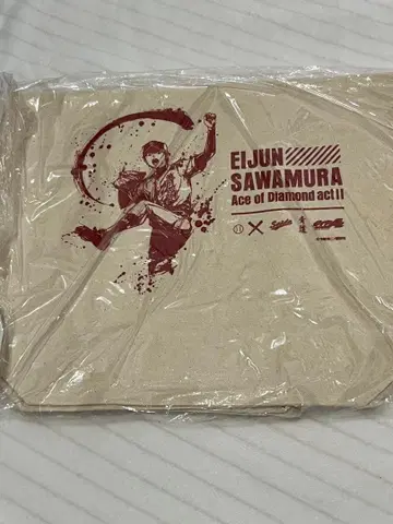 다이아의 A 사와무라 에이준 먹 그림 토트백