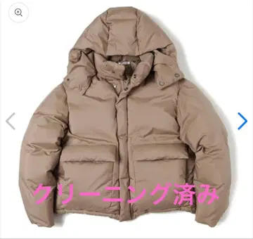 오라리 다운 자켓 사이즈 3 베이지