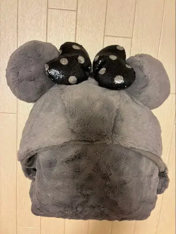 DisneyResort 미니 후드 부착 담요 4way