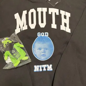 니시모토이즈 더 마우스 맨투맨 L 새상품 + 마스코트