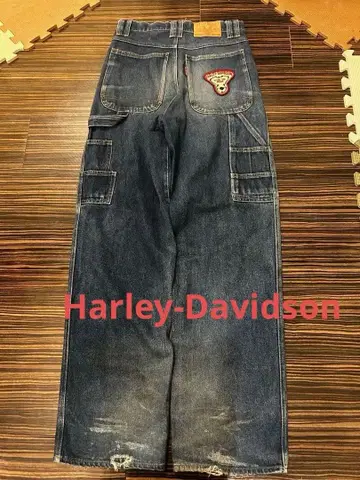 빈티지 할리데이비슨 페인터 팬츠
