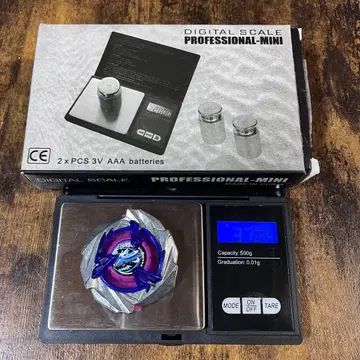 [엄청 가벼운 블레이드 단품] 베이블레이드 X 샤크 스케일 9