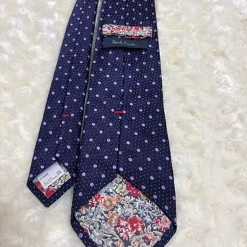 폴 스미스 네이비 도트 무늬 넥타이