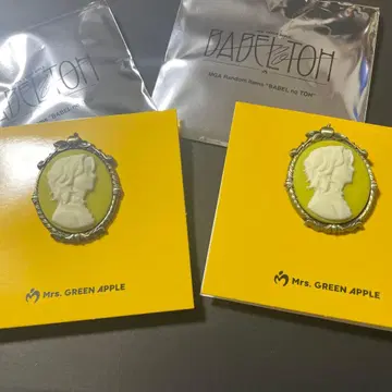 미세스 그린애플 바벨탑 랜덤 가챠 카메오 핀즈 A 후지사와 료카 2개