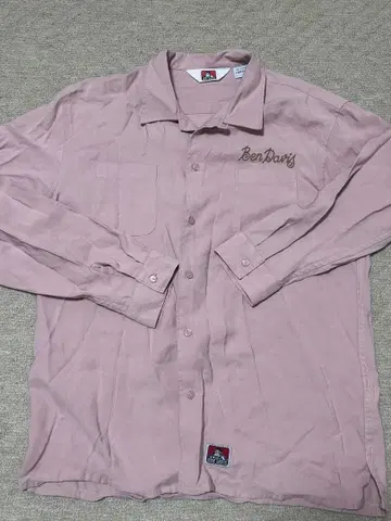 벤 데이비스 긴팔 셔츠 L 핑크