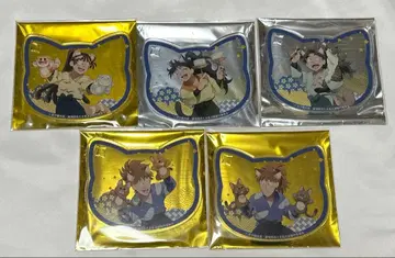 닌타마 란타로 난자타운 아크릴 코스터 5학년 세트