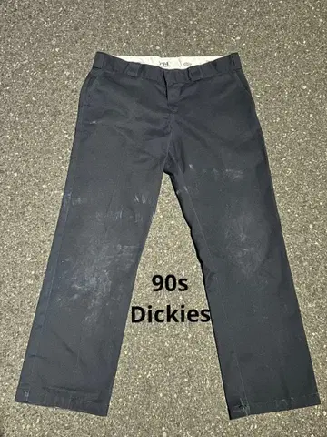 90s Dickies 774 오리지널 핏 치노 팬츠 블랙