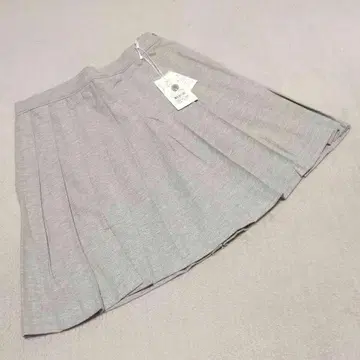 택 포함 [더블 포커스] (M) 플리츠 스커트 미니 기장 코튼 안감 있음