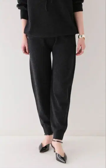 IENA 파인 울 니트 팬츠 36