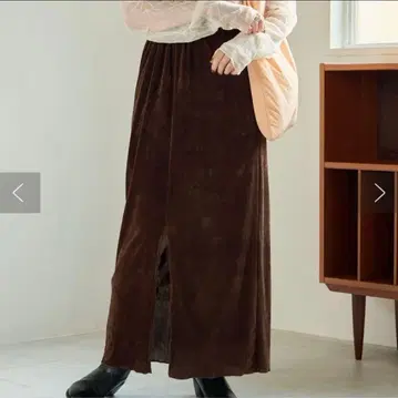Kastane 벨로아 샤샤 스커트 브라운
