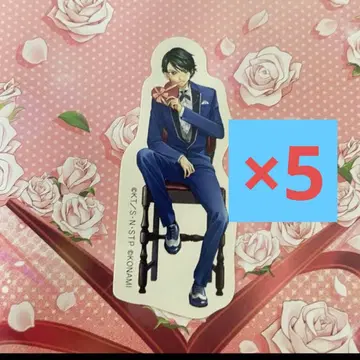 점페스2026 테니스의 왕자님 시유 키 비주얼 스티커 에치젠 료마 x 5