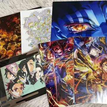 귀멸의 칼날 무한성 편 팜플렛 입장 혜택 세트