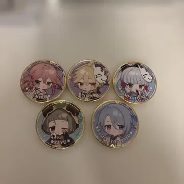 원신 스이파라 콜라보 캔뱃지 세트