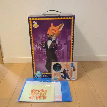 닉 주토피아2 해피 복권 라스트 원상 아크릴 스탠드 지퍼백