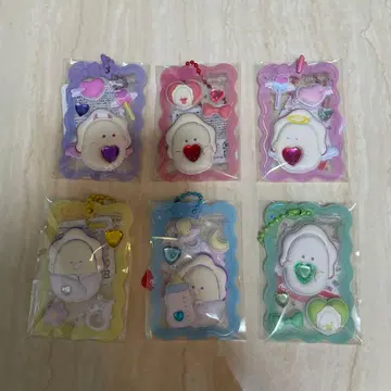 동글동글 눈의 생굴 미니 푹푹 씰 BC 전 6종 세트 타이토 한정판