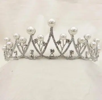 실버 펄 티아라