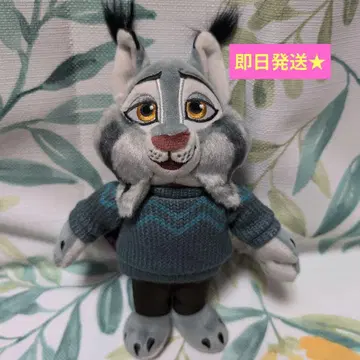 주토피아2 디즈니 스토어 파우버트 봉제 인형 키체인