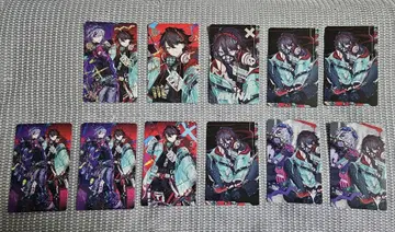 니지산지 사에구사 아키나 후와 미나토 사진풍 카드