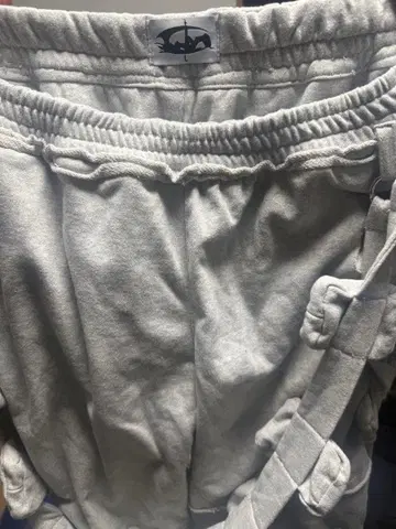 cozy.worldwidee 스웨트 팬츠 오버 사이즈