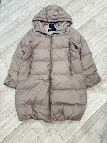 나노 유니버스 LIMONTA 다운 코트 36 그레이지 핑크 베이지