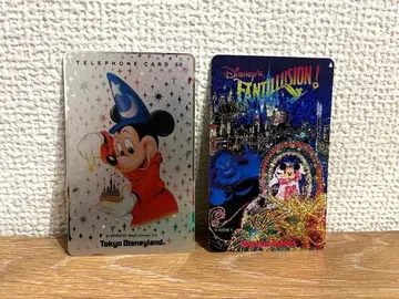 미사용 telephone card 디즈니