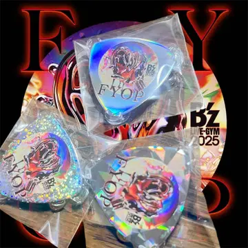 B'z FYOP 가챠 피크 배지 3종 세트 Bz