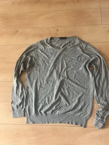 JOHN SMEDLEY 그레이 니트 스웨터 S