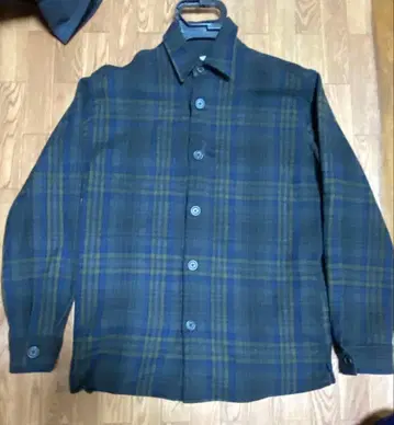 ZARA 체크 무늬 긴팔 플란넬 셔츠 S 사이즈