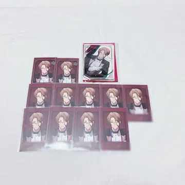 오토메이트 마켓 큐피파라 메레니스 포토 카드 서명 사인 아크릴 스탠드