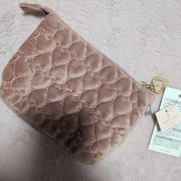 크리스마스 세일 진행 MAJESTIC LEGON 퀼팅 파우치 핑크